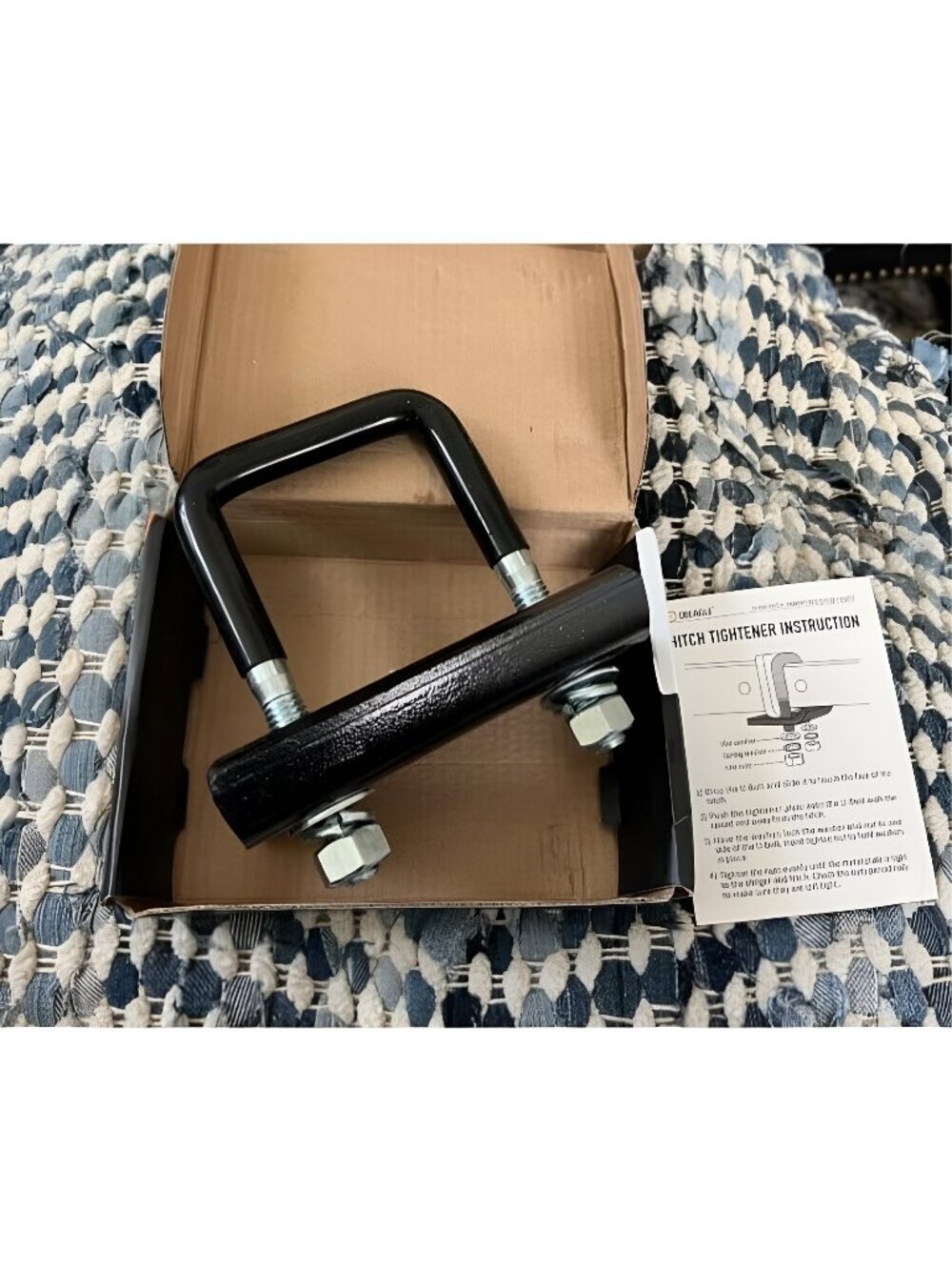 Hitch Tightener Anti Rattle Stabilizer for 1.25" to 2" Trailer Hitches